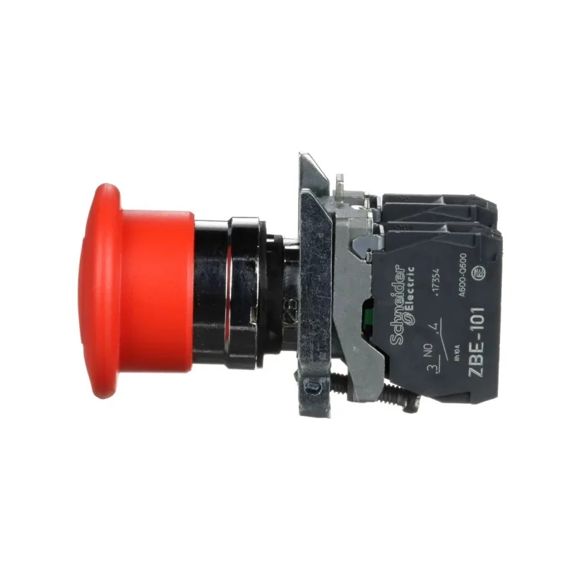 Schneider Electric Harmony Series Pull Release Emergency Stop Push Button Panel Mount 22mm Cutout SPDT IP69 XB4BT845