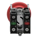 Schneider Electric Harmony Series Pull Release Emergency Stop Push Button Panel Mount 22mm Cutout SPDT IP69 XB4BT845