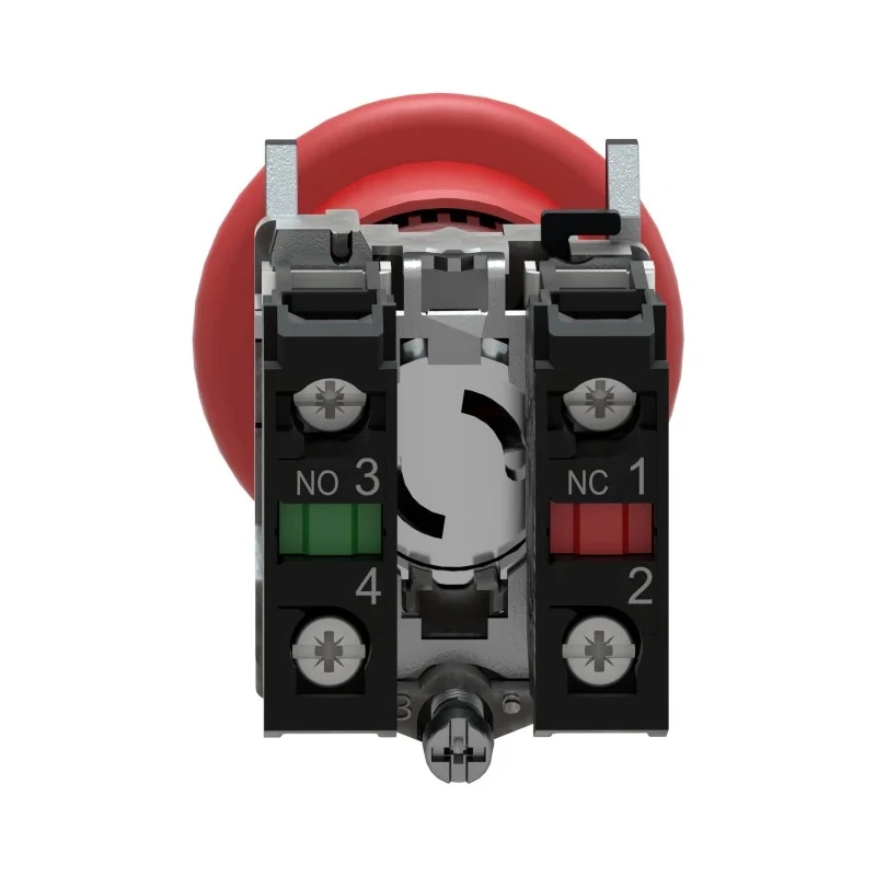Schneider Electric Harmony Series Pull Release Emergency Stop Push Button Panel Mount 22mm Cutout SPDT IP69 XB4BT845