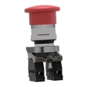 Schneider Electric Harmony Series Pull Release Emergency Stop Push Button Panel Mount 22mm Cutout SPDT IP69 XB4BT845