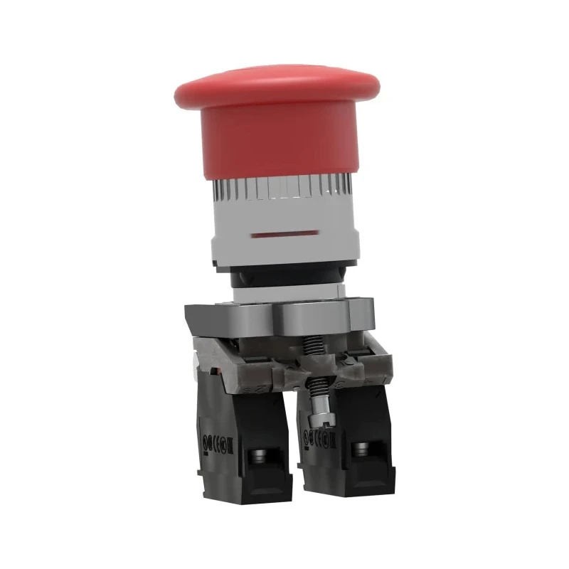 Schneider Electric Harmony Series Pull Release Emergency Stop Push Button Panel Mount 22mm Cutout SPDT IP69 XB4BT845