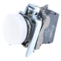 Schneider Electric Panel Mount White LED Pilot Light Harmony XB4 22 mm Cutout 250V Metal Body IP67 IP66 IP69 IP69K XB4BV61