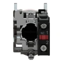 Schneider Electric Harmony XB4 Series Push Button Switch, Spring Return, Panel Mount, 22 mm Cutout, SPST, Red LED XB4BP42EX