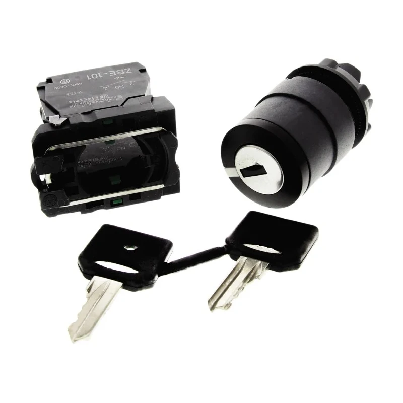 Schneider Electric Selector Switch 3 Positions 2 NO Contact Configuration 22 mm Cutout Diameter Harmony XB5 XB5AG03