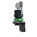 Schneider Electric Key Spring Return Rotary Switch Selector Switch 1 NO 2 Positions XB5AG61