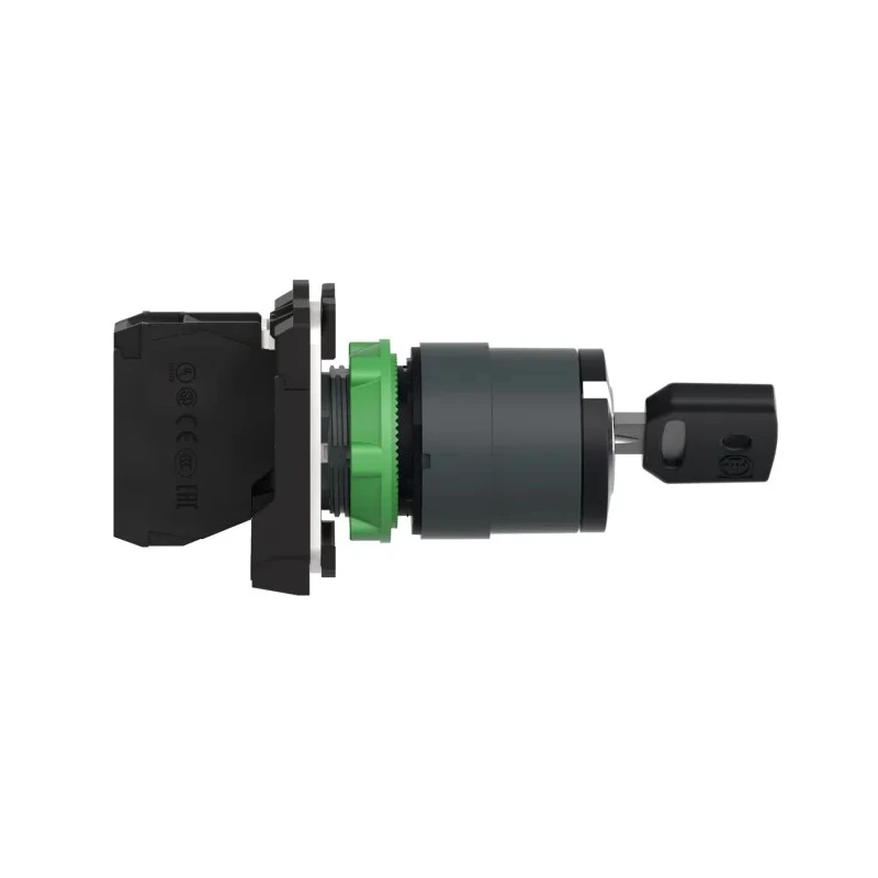 Schneider Electric Key Spring Return Rotary Switch Selector Switch 1 NO 2 Positions XB5AG61