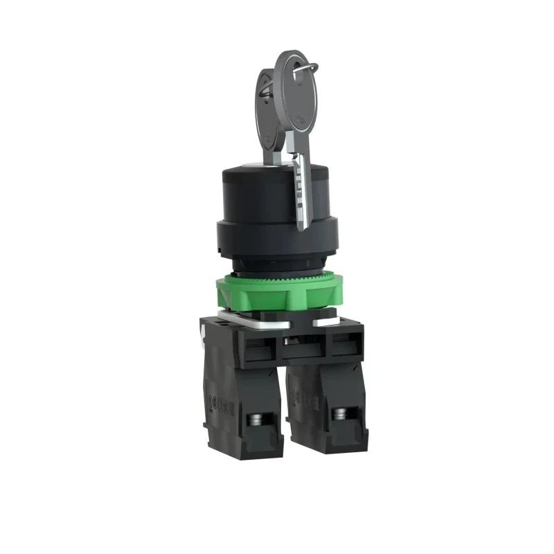 Schneider Electric Selector Switch 3 Positions 2 NO Contact Configuration 22 mm Cutout Diameter Harmony XB5 XB5AG03