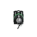 Schneider Electric Selector Switch 3 Positions 2 NO Contact Configuration 22 mm Cutout Diameter Harmony XB5 XB5AG03