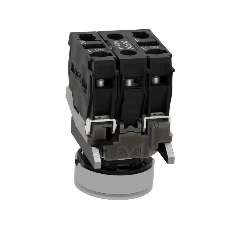 Schneider Electric Harmony XB4 Series Illuminated Push Button Switch, Spring Return, Panel Mount, 22 mm Cutout XB4BW31B5