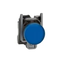 Schneider Electric Panel Mount Blue LED Pilot Light Harmony XB4 22 mm Cutout 120V AC IP66 IP67 IP69 XB4BVG6