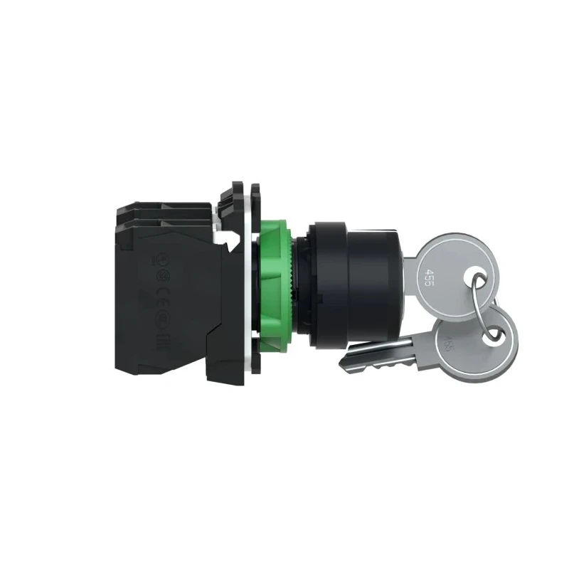 Schneider Electric Selector Switch 3 Positions 2 NO Contact Configuration 22 mm Cutout Diameter Harmony XB5 XB5AG03