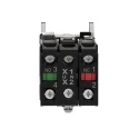 Schneider Electric Harmony XB4 Series Illuminated Push Button Switch, Spring Return, Panel Mount, 22 mm Cutout XB4BW31B5