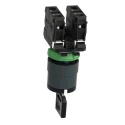 Schneider Electric Selector Switch 3 Positions 2 NO Contact Configuration 22 mm Cutout Diameter Harmony XB5 XB5AG03