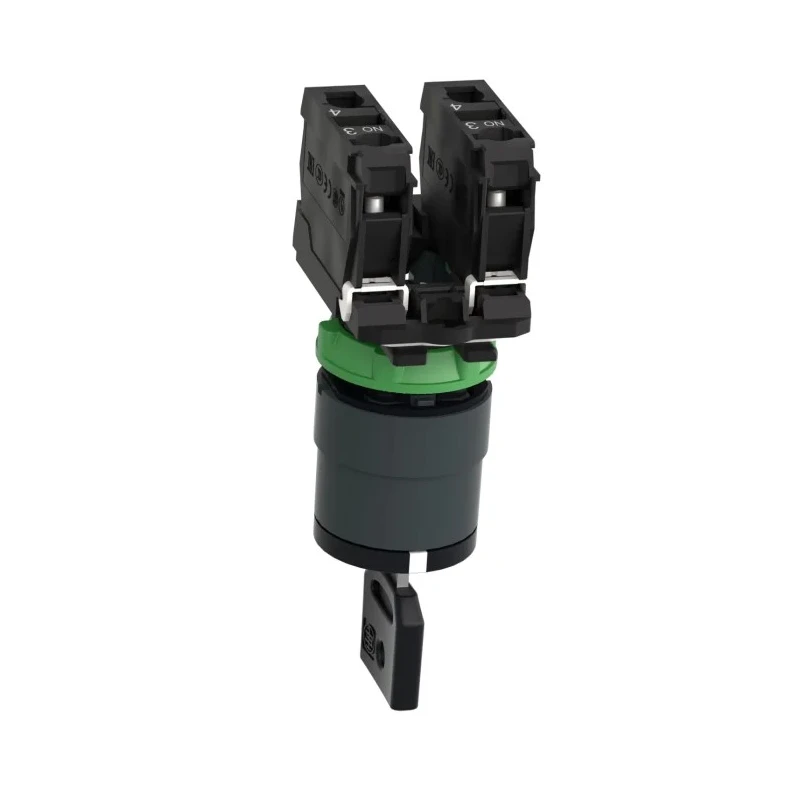 Schneider Electric Selector Switch 3 Positions 2 NO Contact Configuration 22 mm Cutout Diameter Harmony XB5 XB5AG03