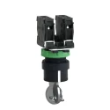 Schneider Electric Selector Switch 3 Positions 2 NO Contact Configuration 22 mm Cutout Diameter Harmony XB5 XB5AG03