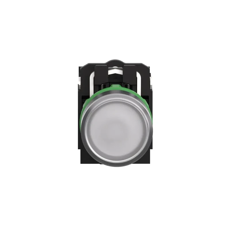Schneider Electric Harmony XB5 Series Illuminated Push Button Switch, Spring Return, Panel Mount, 22 mm Cutout XB5AW31B5
