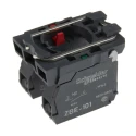 Schneider Electric Harmony Series Key Release Emergency Stop Push Button Panel Mount 22 mm Cutout 1 NO/1 NC IP66 