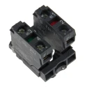 Schneider Electric Harmony Series Key Release Emergency Stop Push Button Panel Mount 22 mm Cutout 1 NO/1 NC IP66 