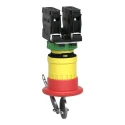 Schneider Electric Harmony Series Key Release Emergency Stop Push Button Panel Mount 22 mm Cutout 1 NO/1 NC IP66 