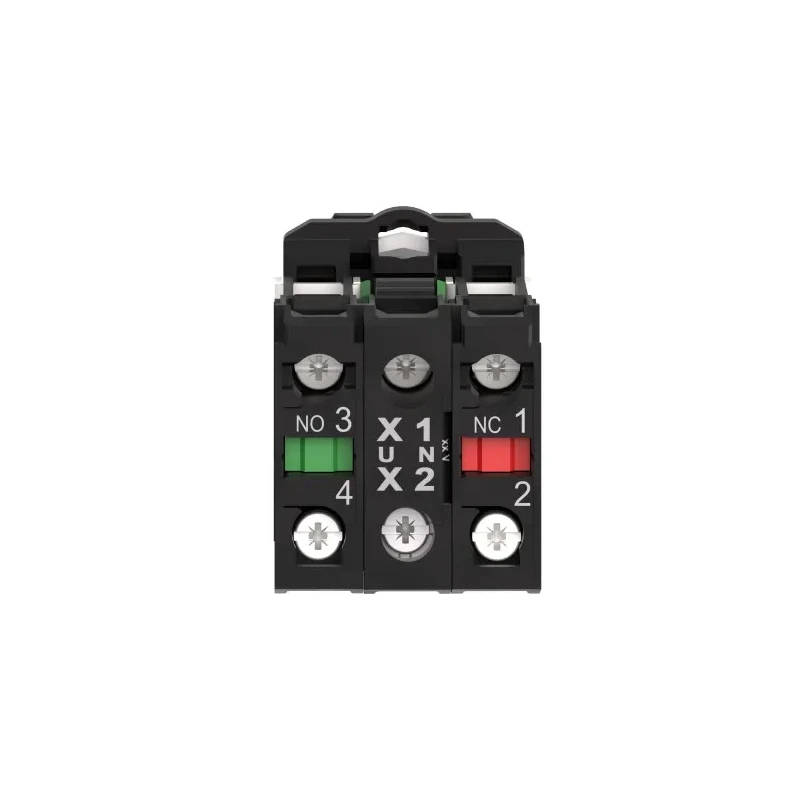 Schneider Electric Harmony XB5 Series Illuminated Push Button Switch, Spring Return, Panel Mount, 22 mm Cutout XB5AW33B5