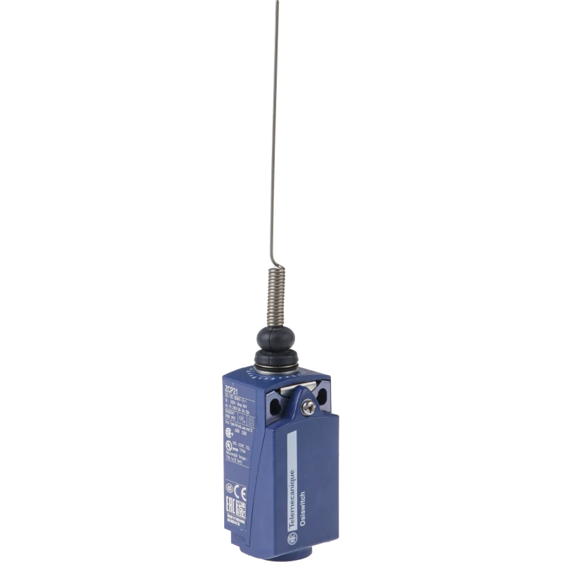 Telemecanique Sensors OsiSense XC Series Cats Whisker Limit Switch 1 NO/1 NC Plastic Housing 240V AC 10A XCKP2106P16