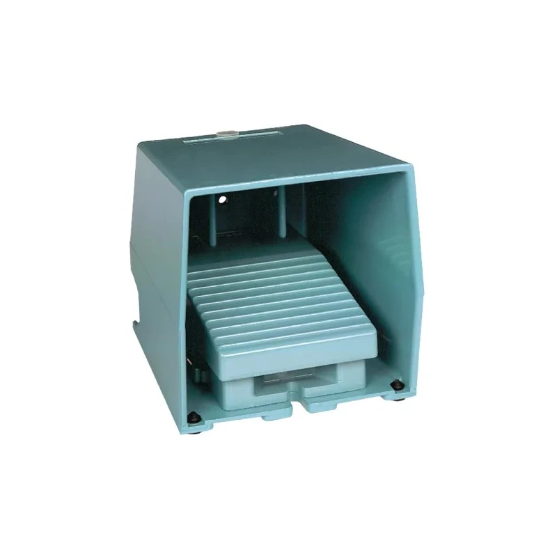 Schneider Electric Industrial Duty Momentary On-Off Foot Switch Metal Housing SPDT 3A 240V AC XPEM310