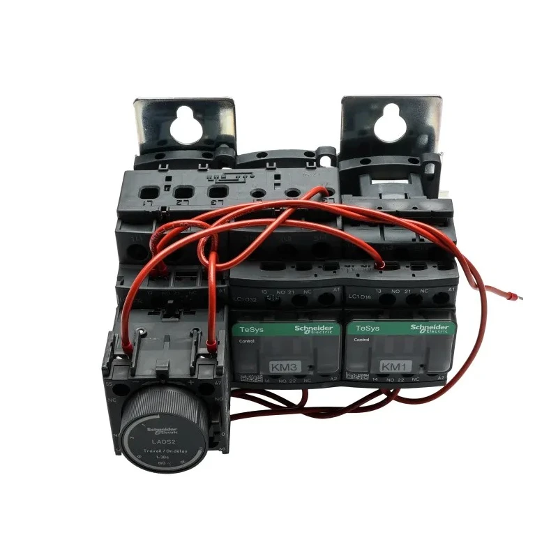 Schneider Electric TeSyS D Star Delta Starter, 30 kW, 230V AC, 3 Phase, 32A Current Rating, IP20 LC3D32AP7
