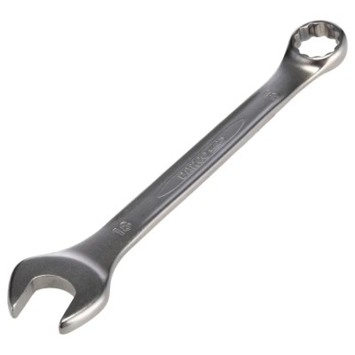 Bahco Combination Spanner Alloy Steel 18 mm Size, 208mm Overall Length, Chrome Finish 111M-18