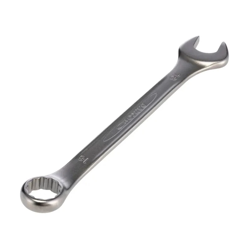 Bahco Combination Spanner Alloy Steel 18 mm Size, 208mm Overall Length, Chrome Finish 111M-18