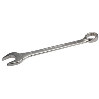 Bahco Combination Spanner 30 mm, 330mm Overall Length, Alloy Steel, Chrome Finish, 15° Offset Angle 111M-30