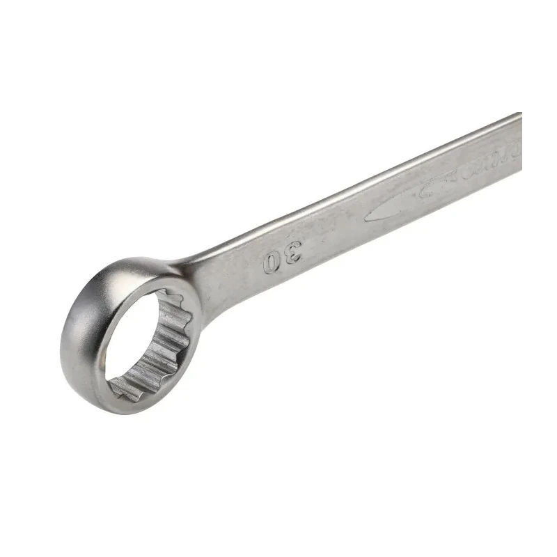 Bahco Combination Spanner 30 mm, 330mm Overall Length, Alloy Steel, Chrome Finish, 15° Offset Angle 111M-30