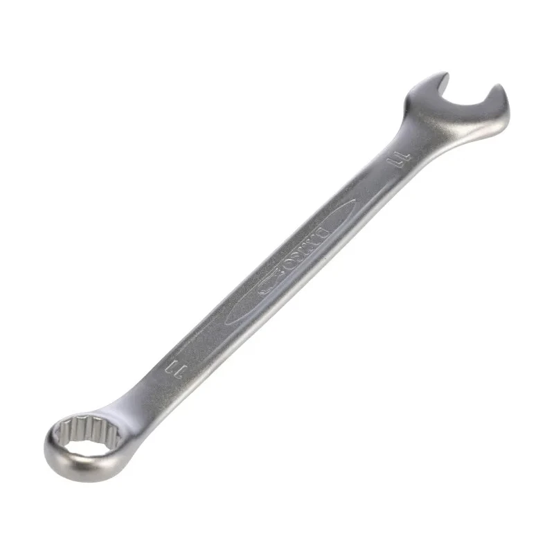 Bahco Combination Spanner 11 mm, 153mm Overall Length, Alloy Steel, Chrome Finish 111M-11