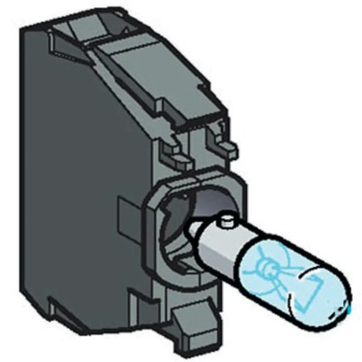 Schneider Electric Push Button Lamp for Use with Series XACA/XACB/XACM and XY2C