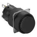 Schneider Electric Harmony XB6 Series Push Button Switch 16 mm Panel Cutout SPDT Momentary Black LED IP65 110 V XB6EAA21P