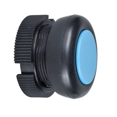 Schneider Electric Harmony XAC Series Blue Round Front Mounting Push Button Head 22 mm Cutout IP69 XACA9416