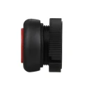 Schneider Electric Harmony XAC Series Red Front Mounting Push Button Head 22mm Cutout IP69 XACA9414
