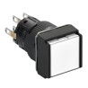 Schneider Electric Harmony XB6 Series Illuminated Push Button Switch, Snap Action, Panel Mount, 16 mm Cutout XB6ECW1B2P