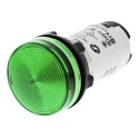 Schneider Electric Panel Mount Green LED Pilot Light 22 mm Cutout, 26.4 V AC, 30 V DC, IP20/IP65, Round XB7EV03BP