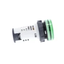 Schneider Electric Panel Mount Green LED Pilot Light 22 mm Cutout, 26.4 V AC, 30 V DC, IP20/IP65, Round XB7EV03BP