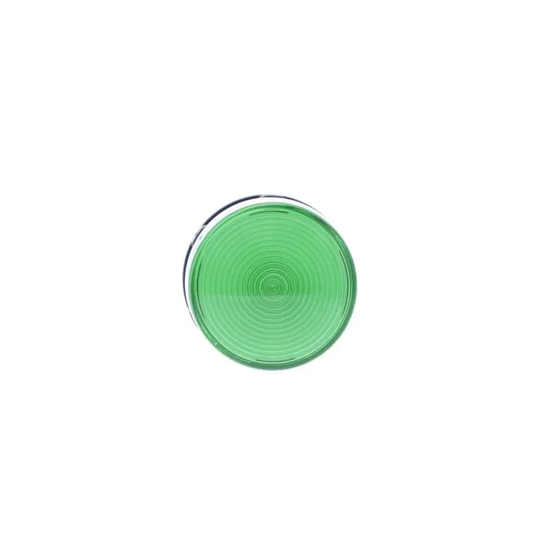 Schneider Electric Panel Mount Green LED Pilot Light 22 mm Cutout, 26.4 V AC, 30 V DC, IP20/IP65, Round XB7EV03BP