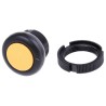 Schneider Electric Harmony XAC Series Yellow Front Mounting Push Button Head 22 mm Cutout IP69 XACA9415