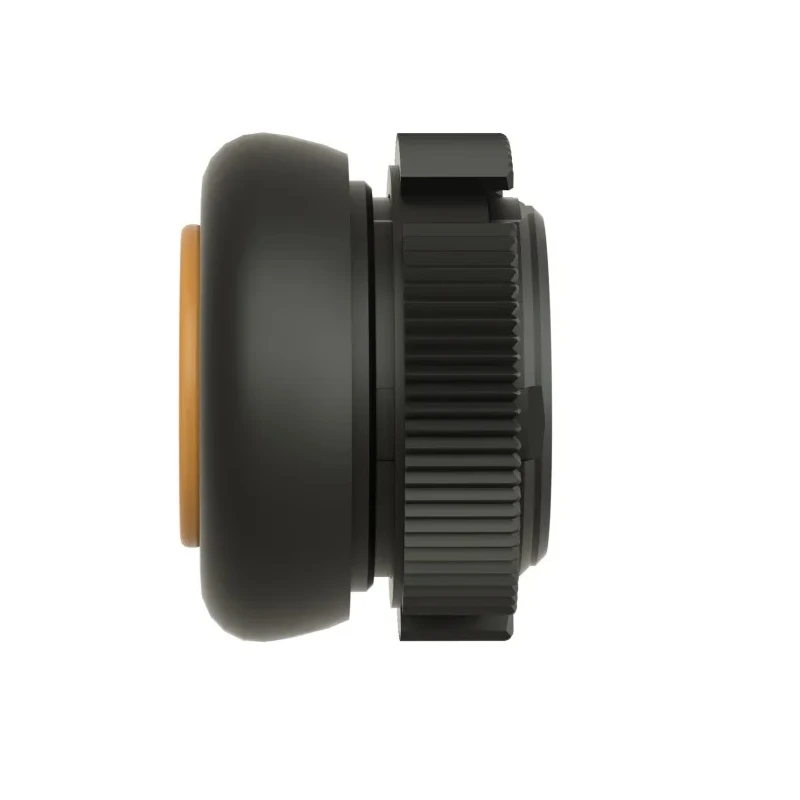 Schneider Electric Harmony XAC Series Yellow Front Mounting Push Button Head 22 mm Cutout IP69 XACA9415