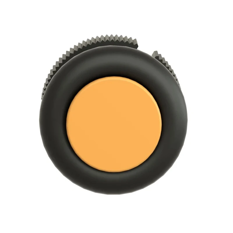 Schneider Electric Harmony XAC Series Yellow Front Mounting Push Button Head 22 mm Cutout IP69 XACA9415