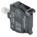 Schneider Electric Harmony Series Light Block LED White 24V 15mA ZALVB1