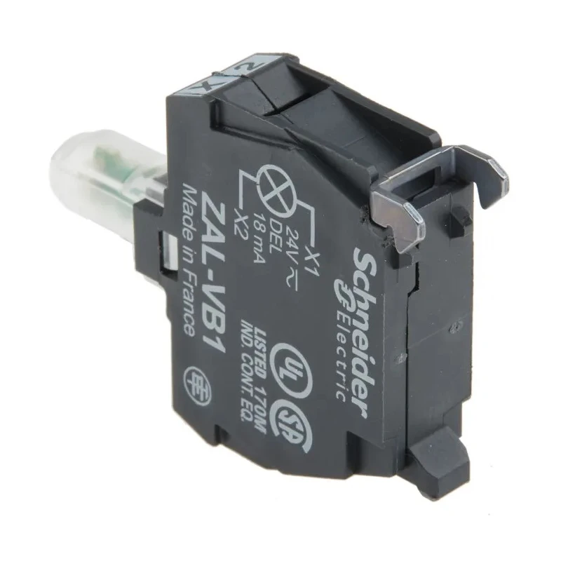 Schneider Electric Harmony Series Light Block LED White 24V 15mA ZALVB1