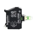 Schneider Electric Harmony Series Light Block White LED Illumination, Screw Clamp Terminal, 230-240V ZALVM1