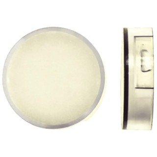 Omron White Round Push Button Lens for Use with A16 Series LED/Incandescent Lamp Push Button Switch A165L-TW