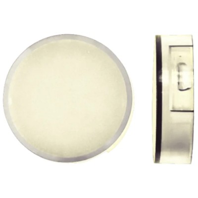 Omron White Round Push Button Lens for Use with A16 Series LED/Incandescent Lamp Push Button Switch A165L-TW