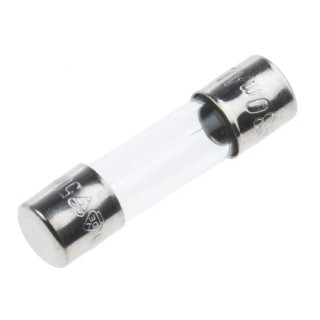 RS PRO Glass Cartridge Fuse 630mA Fast Acting, 5 x 20 mm, 250V AC 610-9636