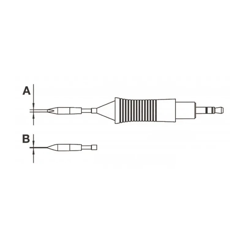 Weller Soldering Iron Tip 2.2 mm Chisel RTM 022 S ou RT8 Model for Use with WMRP, WXMP T0054460899